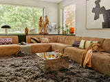 Slatted bench element - sand - Urban nest