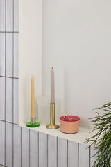 Sleek candleholder brass - Urban nest