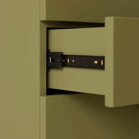 Spacious drawer cabinet - army green - Urban nest