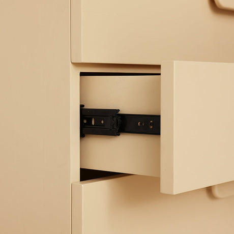 Spacious drawer cabinet - cream - Urban nest