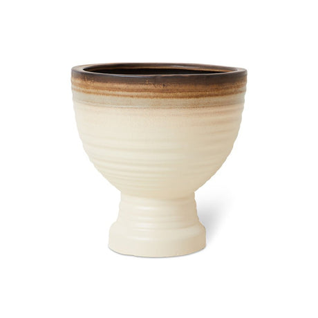 Stoneware planter - vanilla - Urban nest