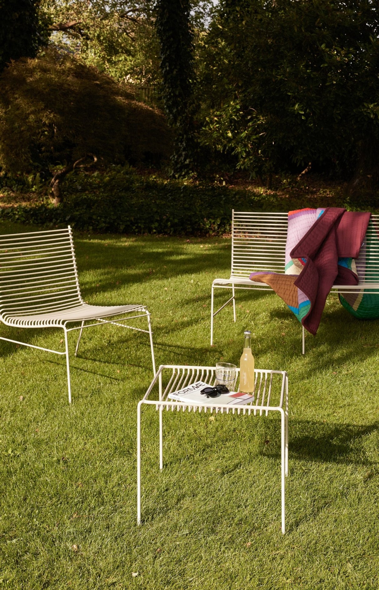 String bench - light grey - Urban nest