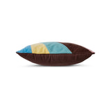 Striped velvet cushion, eventide - Urban nest