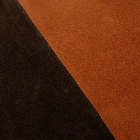 Striped velvet cushion - september - Urban Nest