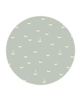 Sweet camomile green light wallpaper - Urban nest