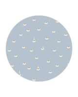 Sweet camomile sky blue wallpaper - Urban nest