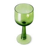 The emeralds: wine glass tall lime green, set of 4 - Urban nest