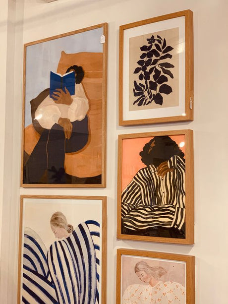 The Poster Club x Hanna Peterson | Serene stripes - Urban Nest