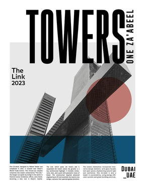 Towers one za'abeel poster - Urban nest