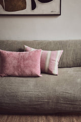 Velvet cushion rose - Urban nest