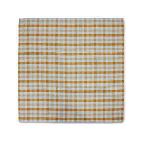 Vida check table cloth amber/blue - Urban nest