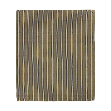 Vida striped bedspread sand/cream (230x275cm) - Urban nest