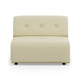 Vint couch: element middle, corduroy rib, hay - Urban nest
