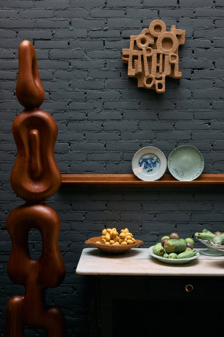 Wall sculpture brutalist - Urban nest