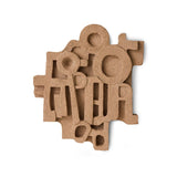 Wall sculpture brutalist - Urban nest