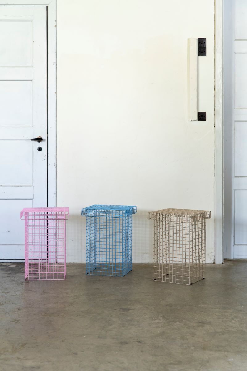 Wire stool - Urban nest