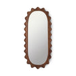 Wooden ripple mirror - Urban nest