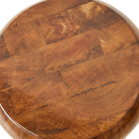 Wooden stool - chestnut - Urban nest