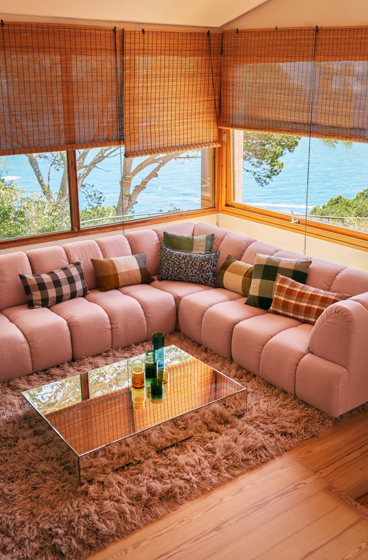 Woven cushion lowlands - Urban nest