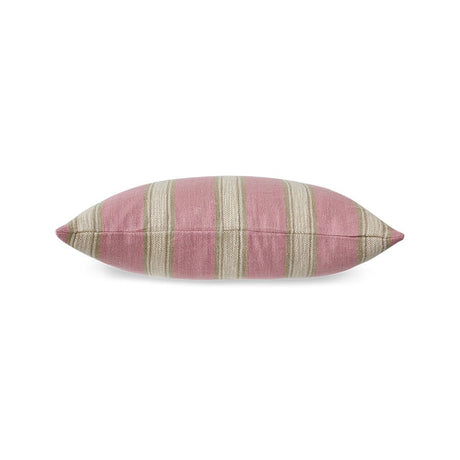 Woven striped cushion blush - Urban nest