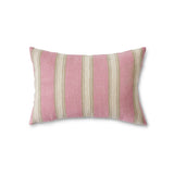 Woven striped cushion blush - Urban nest