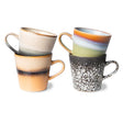 70s ceramics: americano mugs - Galileo (set of 4) - Urban Nest