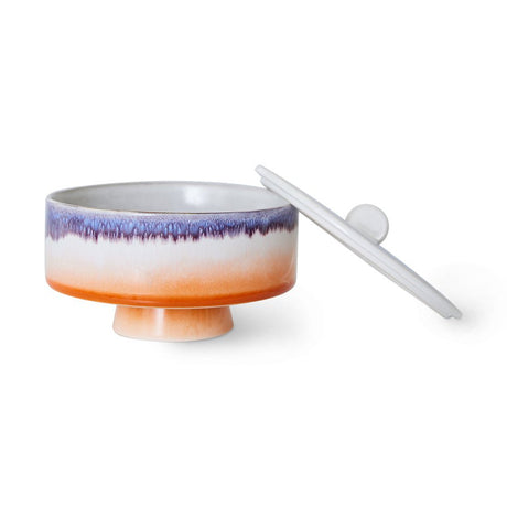 70s ceramics bonbon bowl - mauve - Urban Nest