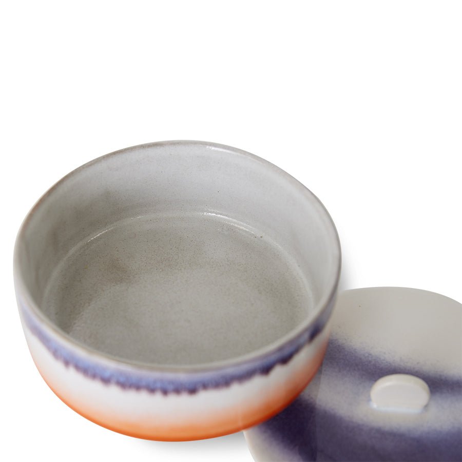 70s ceramics bonbon bowl - mauve - Urban Nest