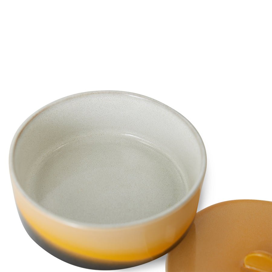 70s ceramics bonbon bowl - sunshine - Urban Nest