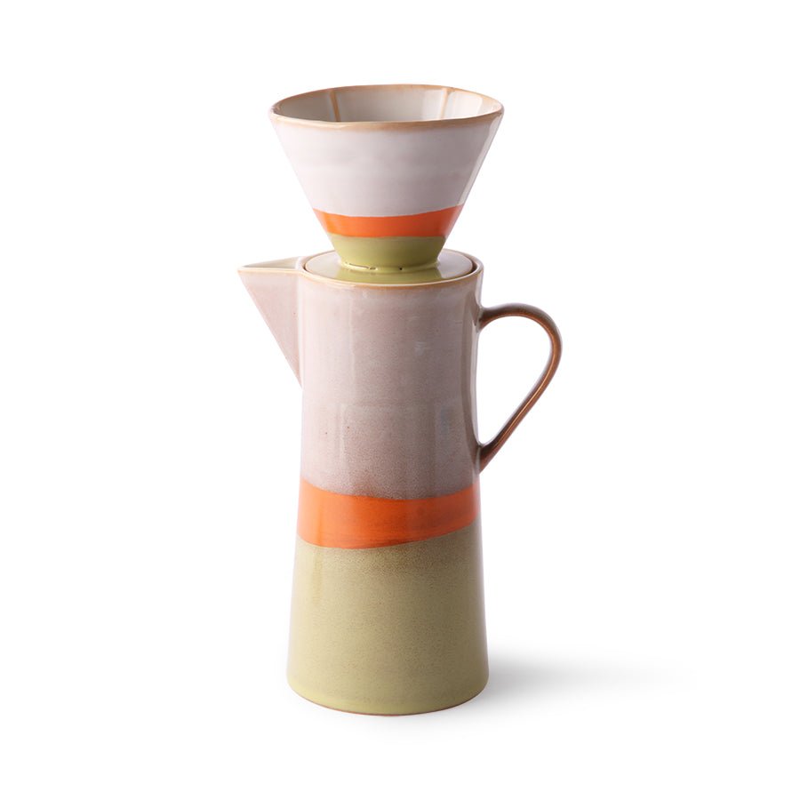 70's ceramics coffee filter- Saturn - Urban Nest