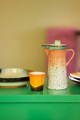 70s ceramics: coffee mug, Sunshine - Urban Nest