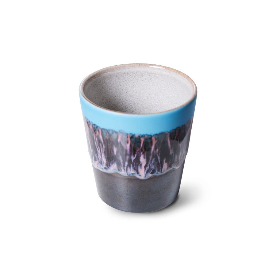 70s ceramics: coffee mug, Swinging - Urban Nest
