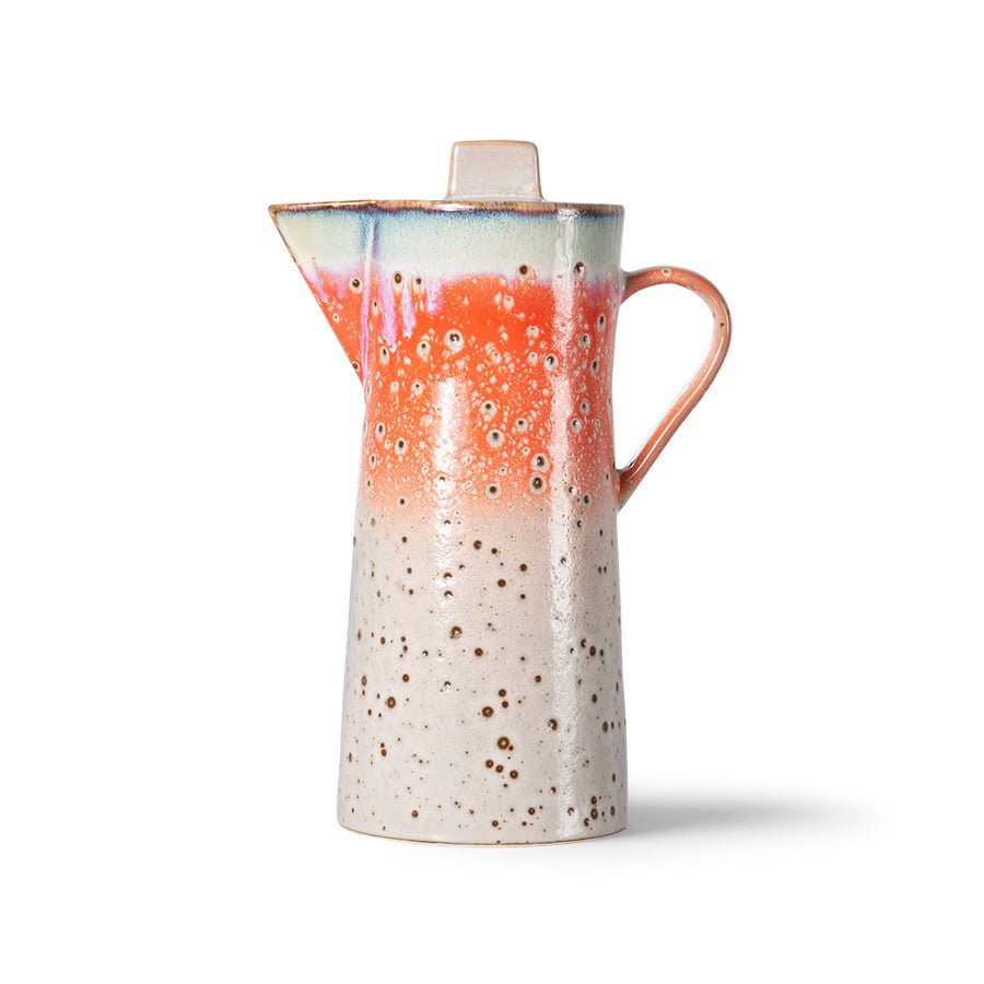 70s ceramics coffee pot: Asteroids - Urban Nest