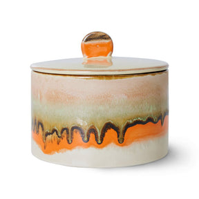 70s ceramics cookie jar - burst - Urban Nest