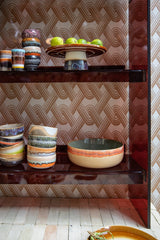 70s ceramics: dessert bowls, reef (set of 4) - Urban Nest