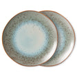 70s ceramics dinner plates: Mineral (set of 2) - Urban Nest