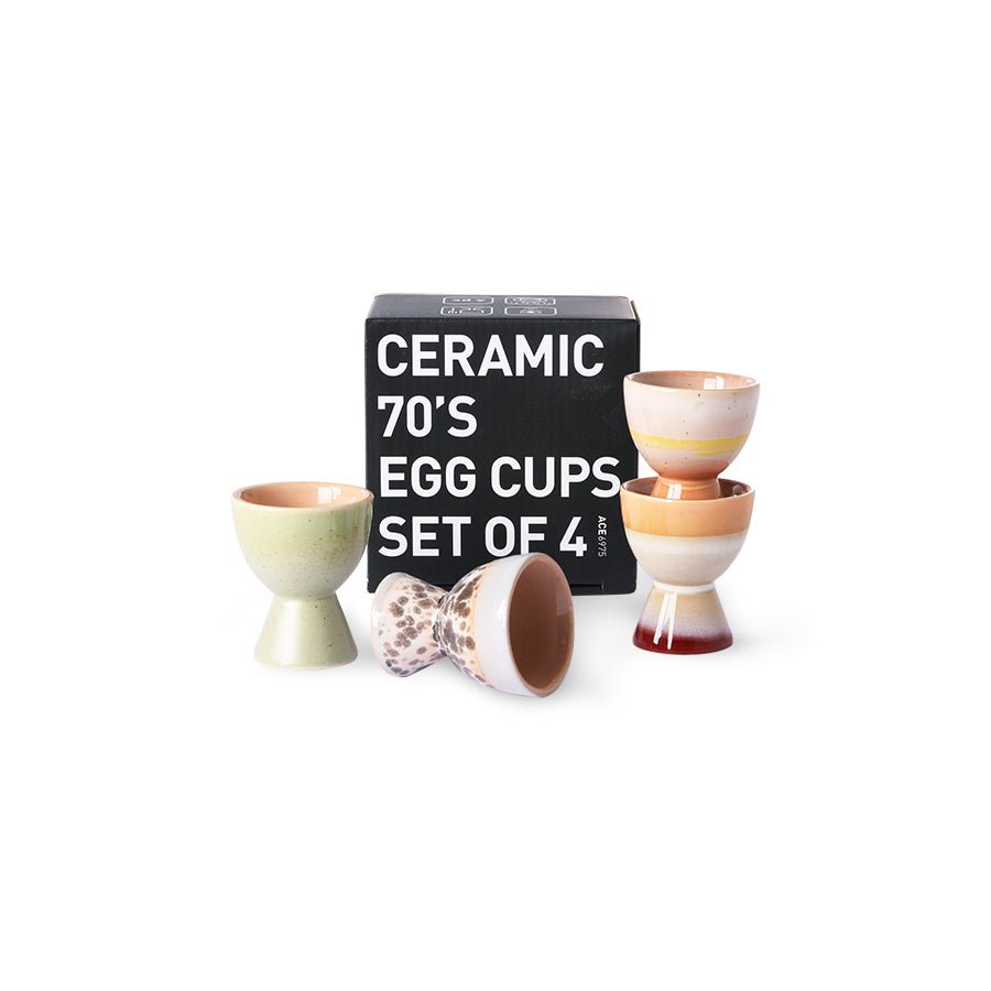 70's ceramics: egg cups - Urban Nest