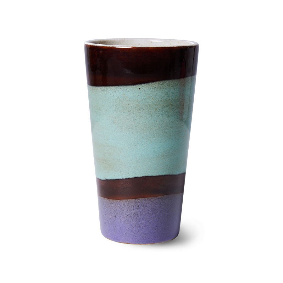 70s ceramics: latte mug, Patina - Urban Nest