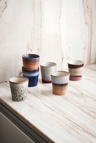 70's ceramics mug - Frost - Urban Nest