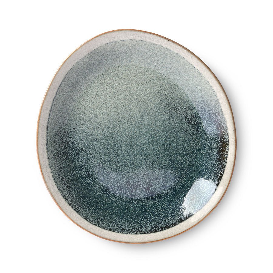 70's ceramics side plate: mist (set of 2) - Urban Nest