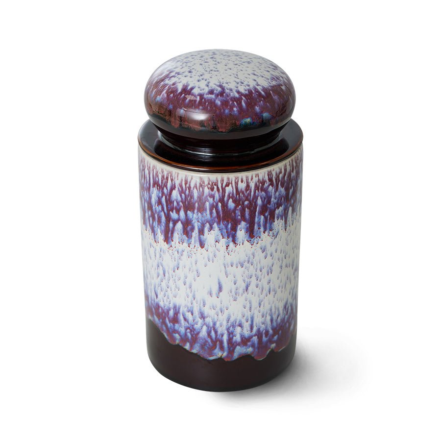 70s ceramics storage jar - yeti - Urban Nest