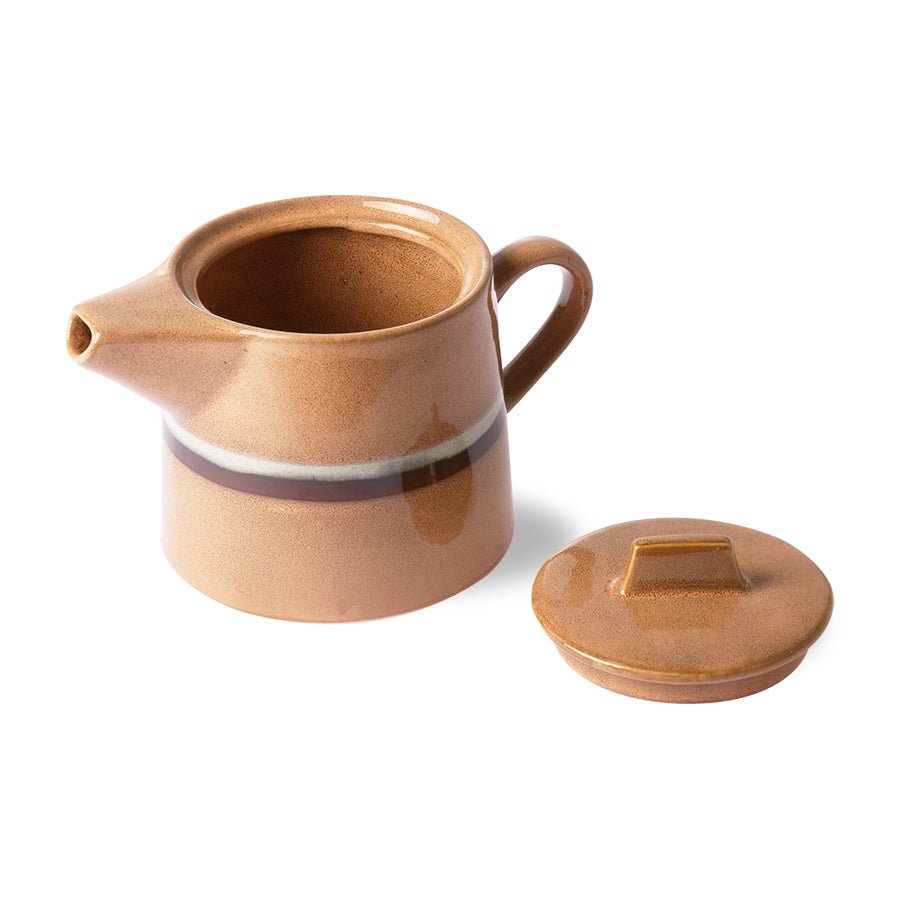 70's ceramics tea pot - stream - Urban Nest