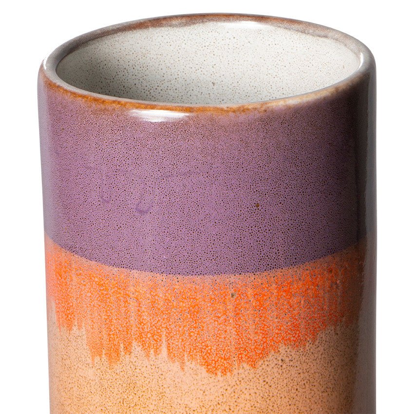 70's ceramics vase XS: Sunset - Urban Nest