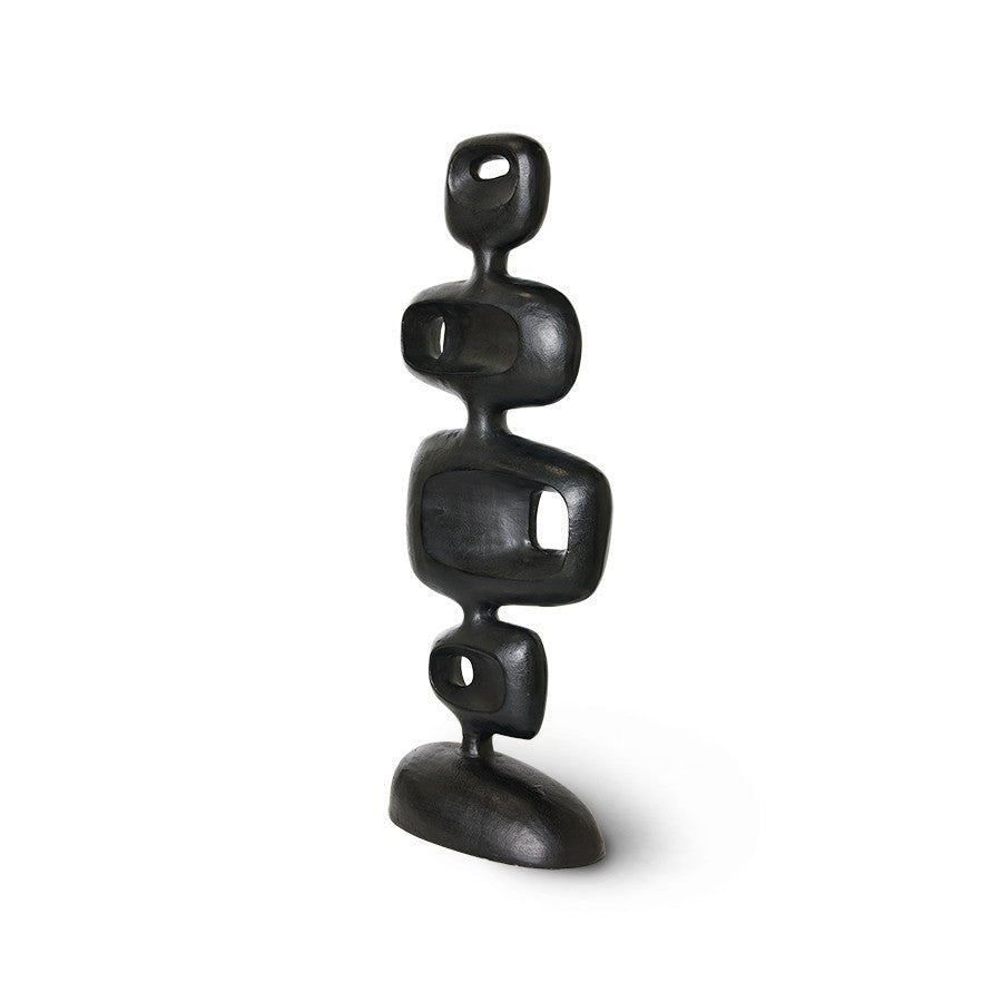 Aluminium sculpture - Heavy black - Urban Nest