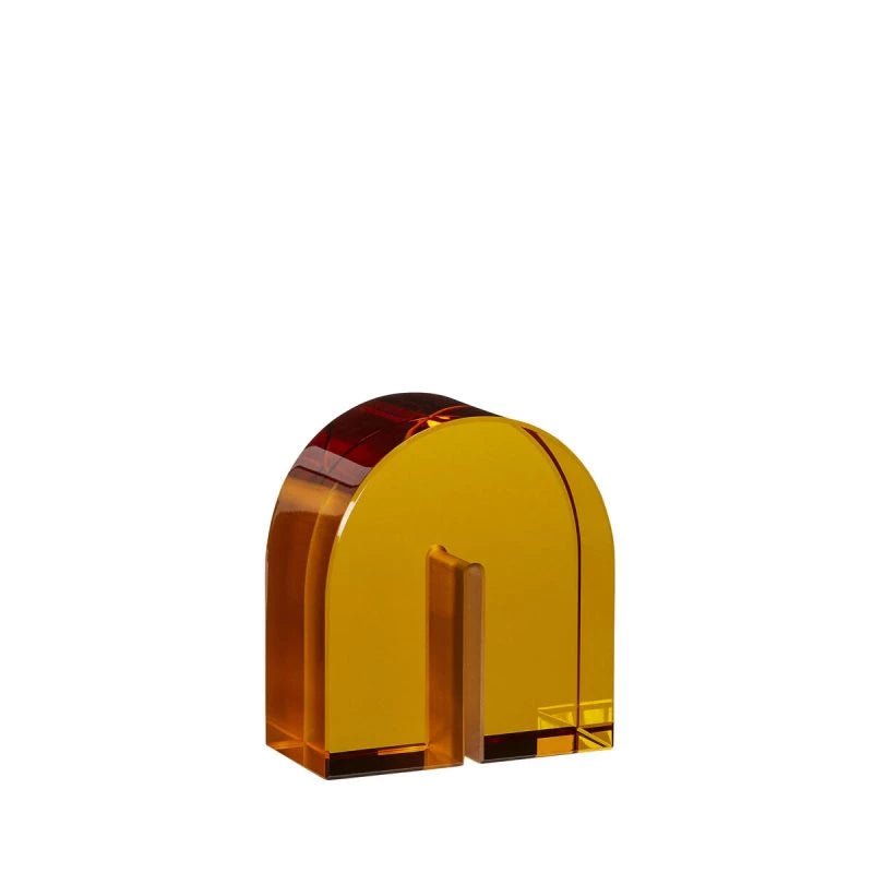 Arch Bookend - Amber - Urban Nest