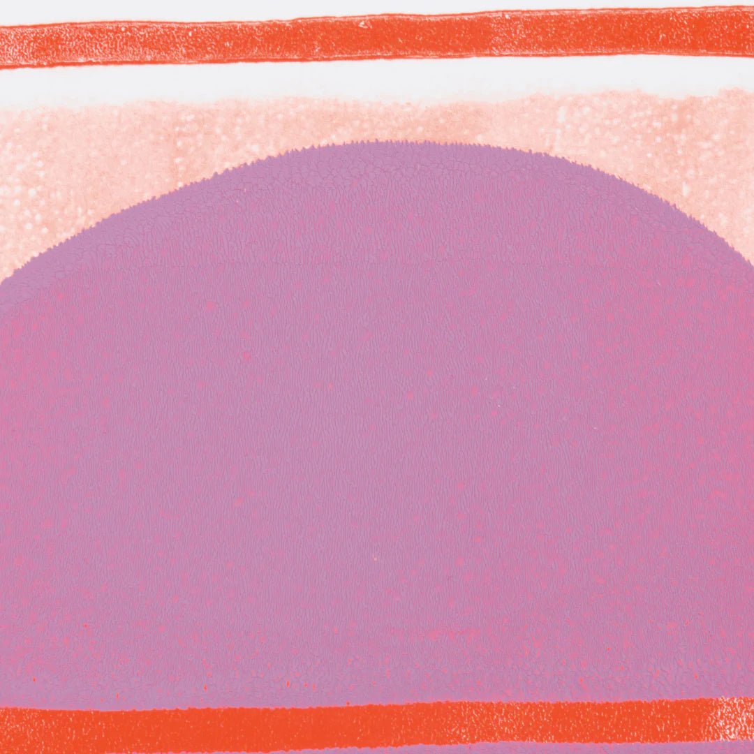 Art - Orange & Purple “Masala Sunset” - Urban Nest