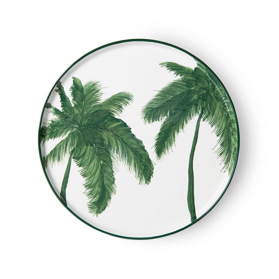 Palm tree outlet dinnerware