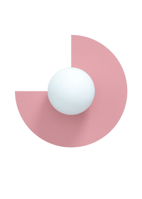 Candy wall lamp - big circle/small bulb 270 - Urban Nest