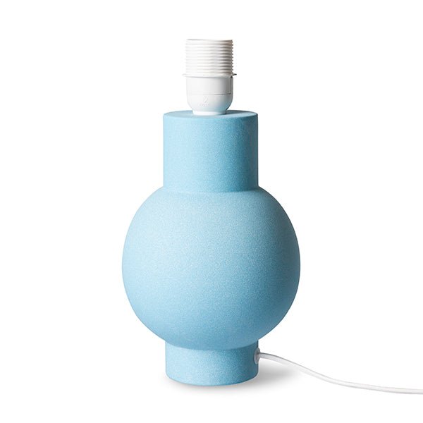 Ceramic lamp base - ice blue - Urban Nest