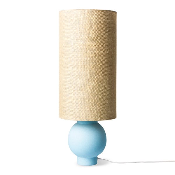 Ceramic lamp base - ice blue - Urban Nest
